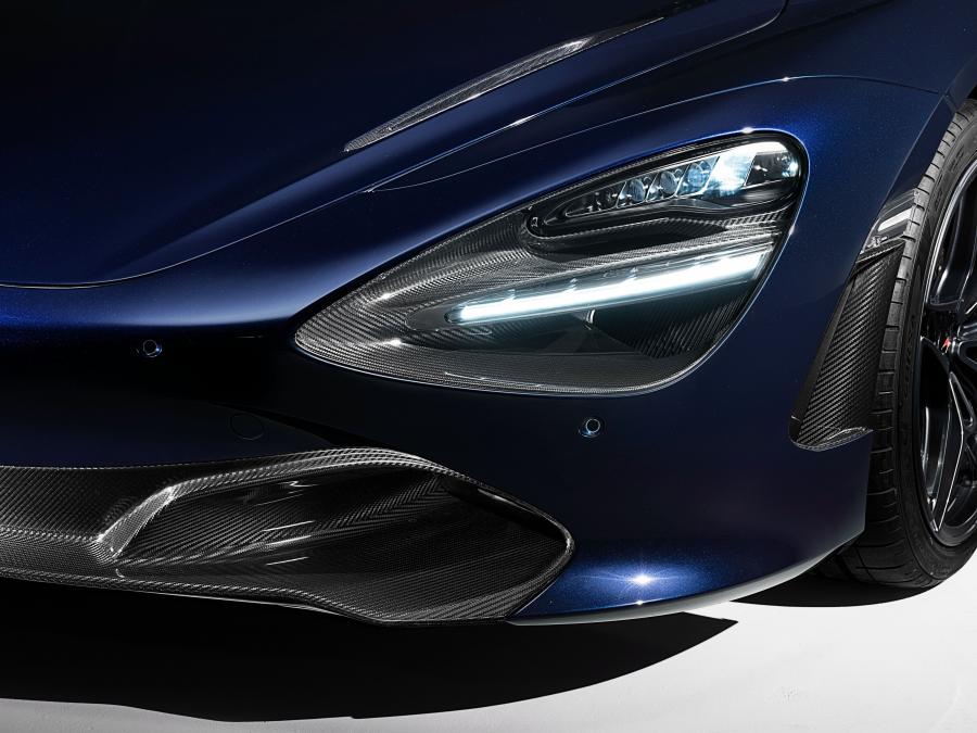 Детали экстерьера McLaren MSO 720S Atlantic Blue 2018 года  (фото 8 из 9)
